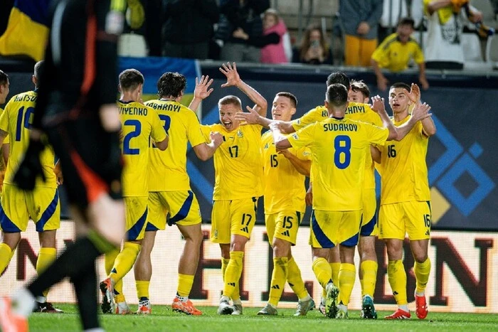 Nations League Play-off. Ukraine defeated Belgium