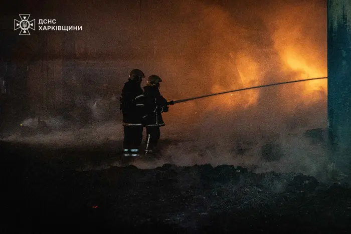 Night attack on Kharkiv region: large-scale fires erupted, there are dead and injured