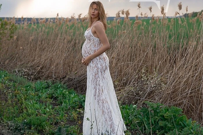 Lesya Nikityuk showed her pregnant belly for the first time