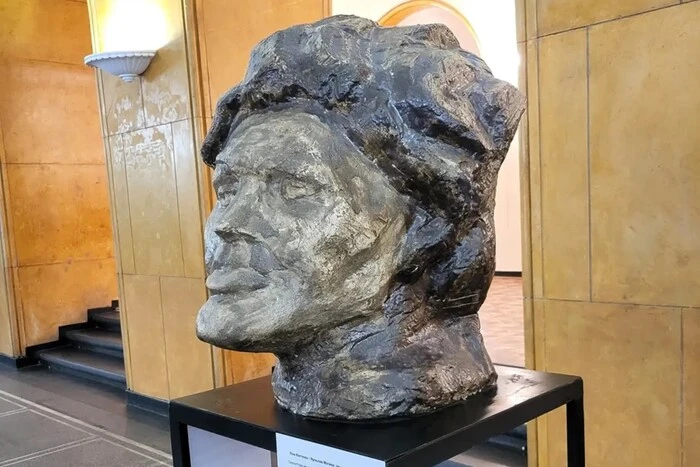 Bust of Lina Kostenko in Lviv