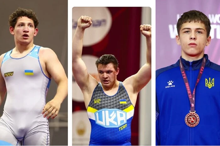 Ukrainian Greco-Roman wrestlers won three medals at the U17 European Championship