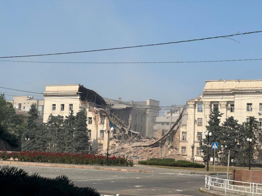 Absolutnie chore istoty: Zełenski ostro zareagował na zniszczenie ODA w Chersoniu