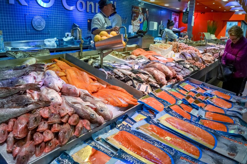 Meta-Tag: Fish in Auchan, Metro and Varus supermarkets