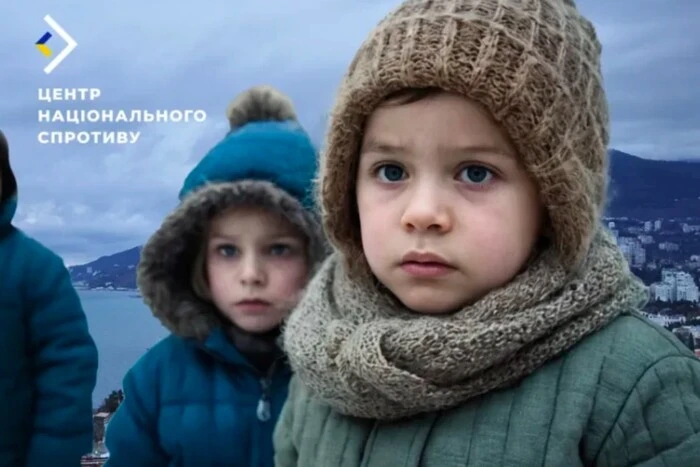 Ukrainian children on the territory of Crimea under Russian control