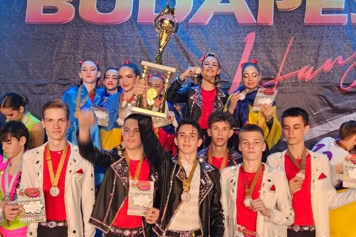 The Ukrainian national team in acrobatic rock and roll won awards at three international tournaments