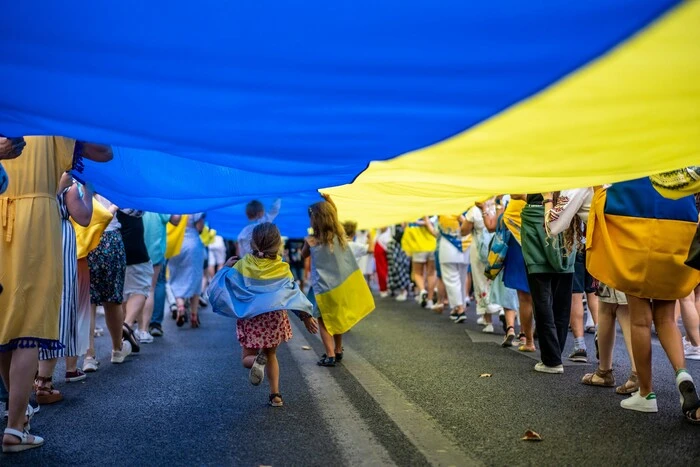 Украинское село после войны