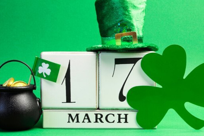 Date of Saint Patrick's Day celebration