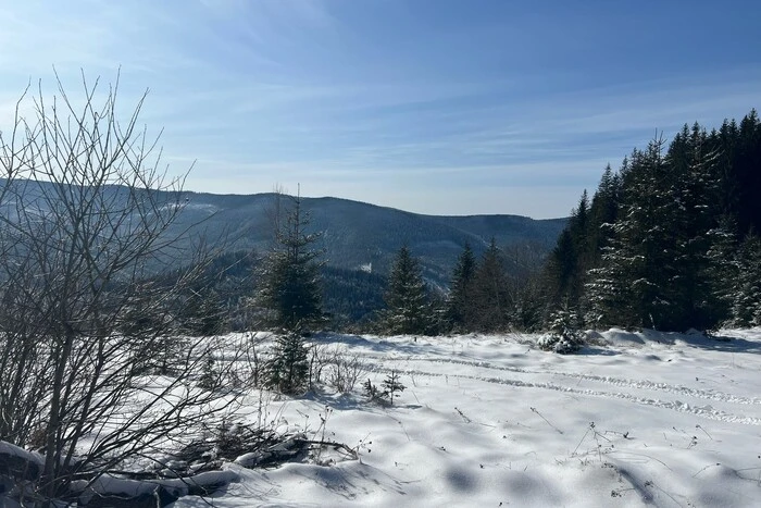 Border guards in the Carpathians at negative temperatures