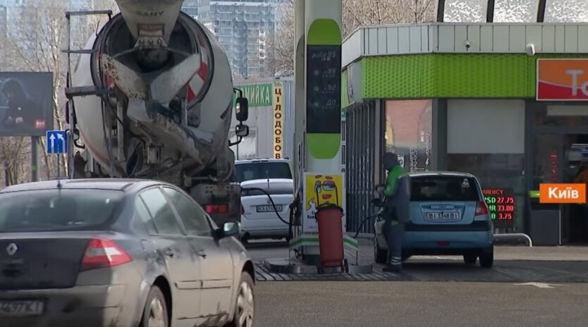 Fuel prices in the Kyiv region