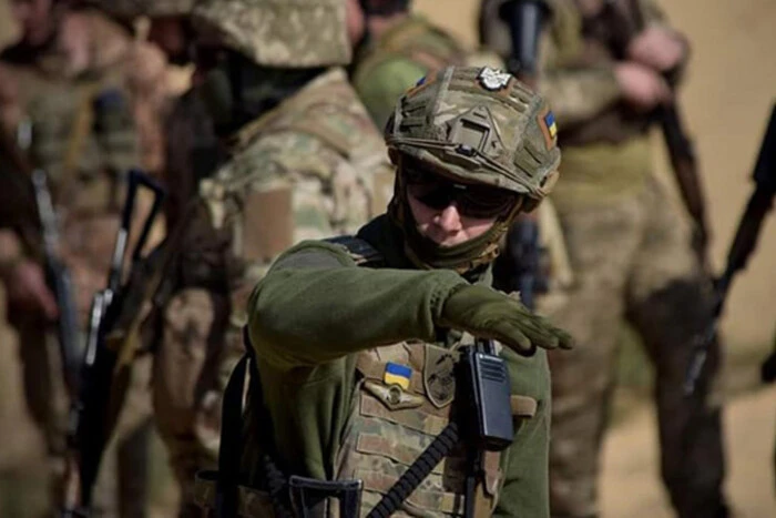 Ukrainian Armed Forces near Chasove Yar