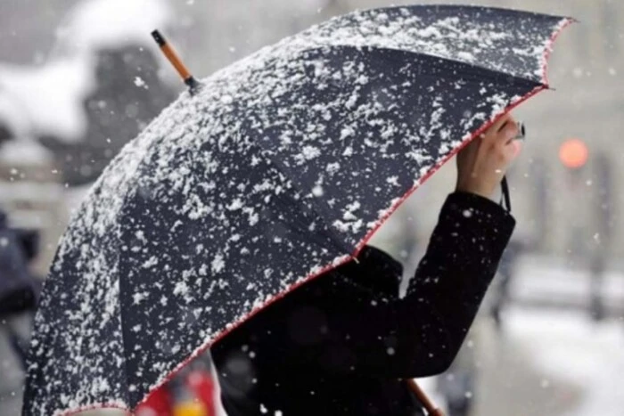 Forecasters warned about the cooling and snow with rain