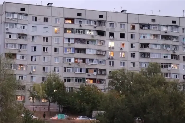 Russian attackers shelling Kharkiv