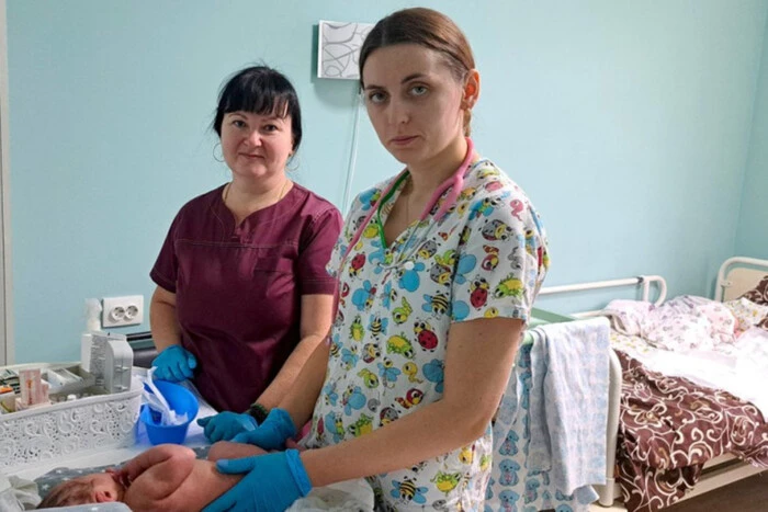 Functioning maternity hospital in Donetsk region