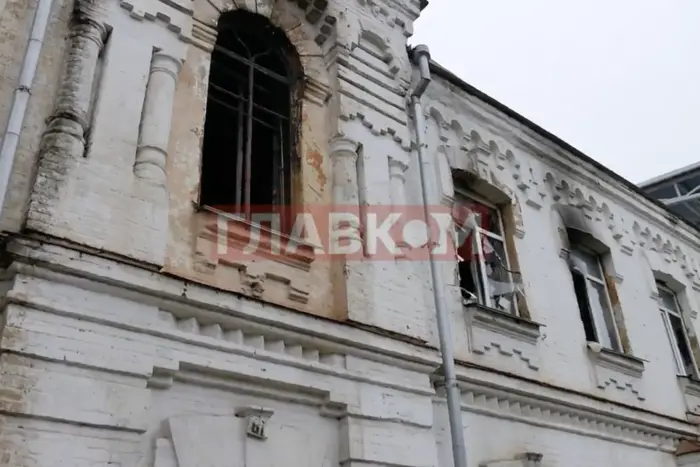 Підпал історичної пам'ятки. Хмельницький, знищена будівля