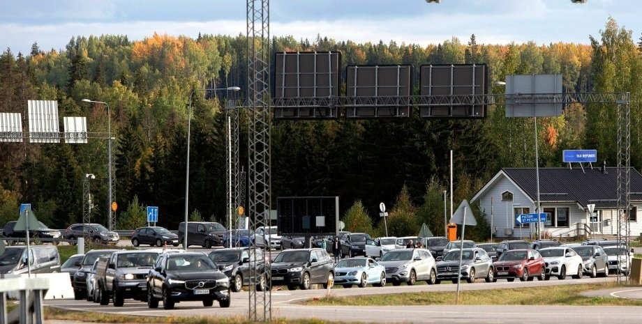 Заборона в'їзду російських автомобілів до Фінляндії