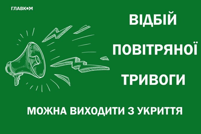 Київ, повітряна тривога, оголошено, відбій