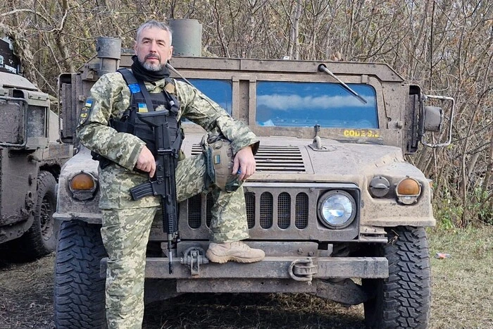 Photo of the deceased military correspondent from Ivano-Frankivsk