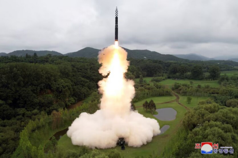 Rocket launched during elections