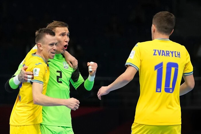 Ukraina odniosła pierwsze zwycięstwo na mistrzostwach świata w futsalu