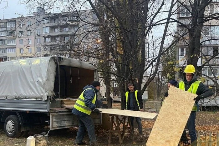 В Харькове повреждено 11-этажное здание