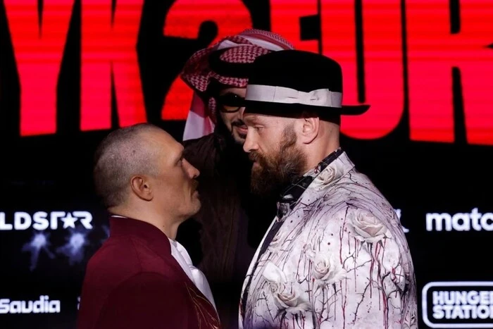 Usyk und Fury haben einen Rekord im Starren aufgestellt