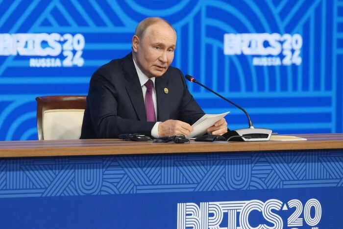 Putin complains that Russia is 'oppressed'