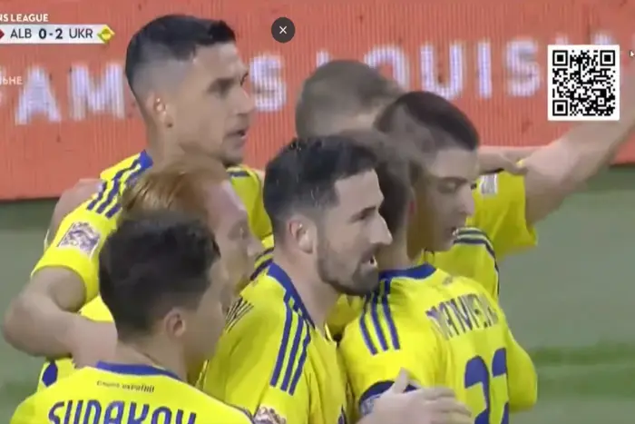 The Ukrainian national team has reached the League of Nations playoffs by defeating Albania