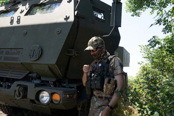 Военная карта с движением войск в Курской области