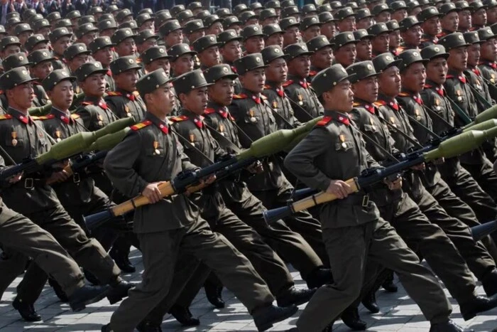 Intelligence reported: North Korean military on the front