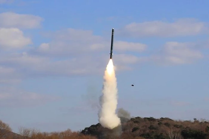 Test of North Korea's strategic cruise missile