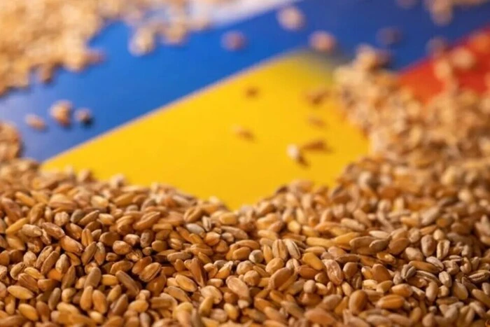 Container with Ukrainian grain for Syria