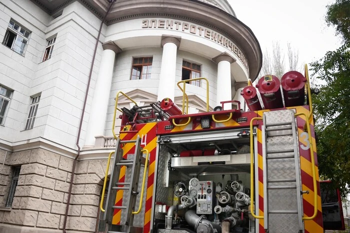 Odesa State University of Intellectual Technologies on Fire