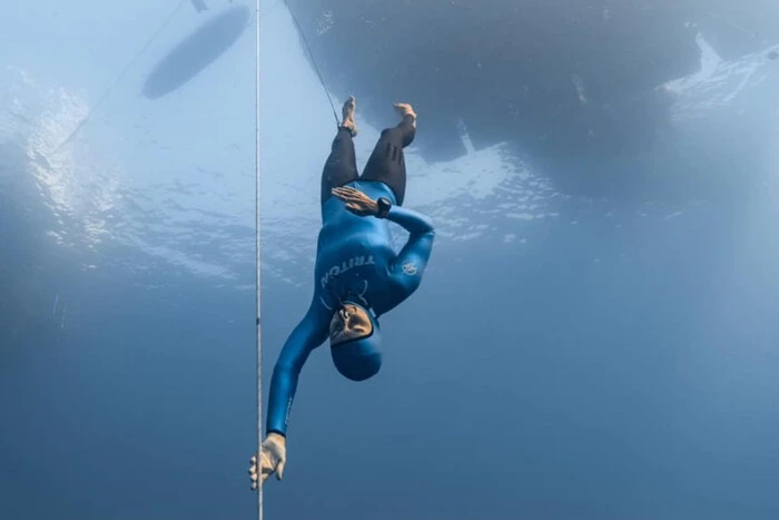 Ukrainian athlete becomes world champion in freediving