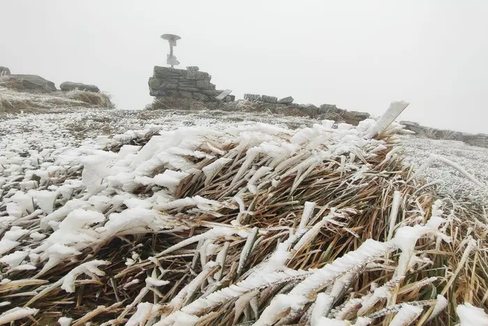 Prawdziwa zima. W Karpatach spadł śnieg i temperatura powietrza spadła (zdjęcia)