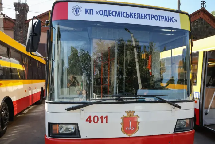 Trams and trolleybuses in Odesa