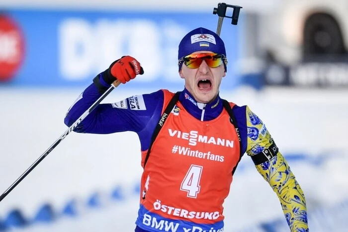 Dmytro Piadiochny zajął 11. miejsce w wyścigu pościgowym na Pucharze Świata w biathlonie