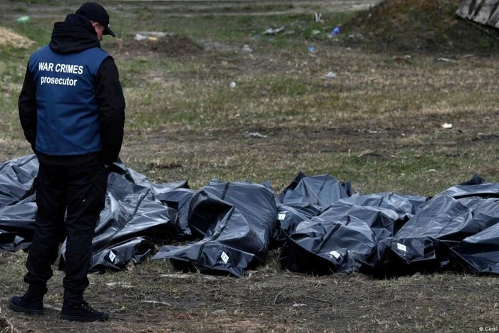 Dismembered bodies of Ukrainian prisoners