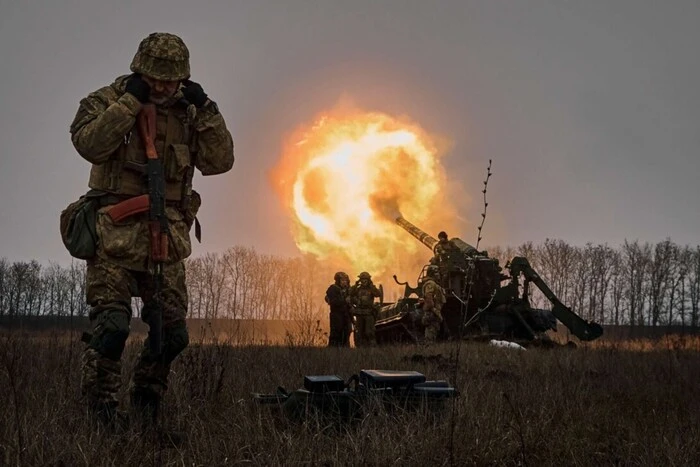 Photo of Russian army near Kurakhovo