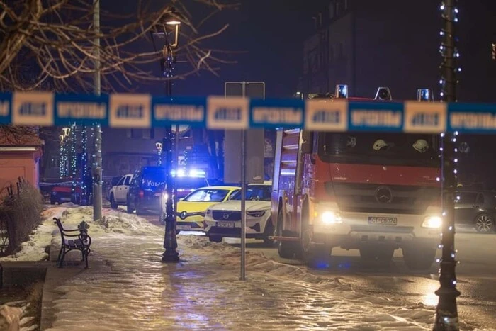 Пожежа і вибух поблизу будівлі Трампа