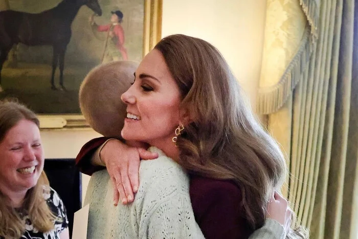 Kate Middleton meets a sick girl