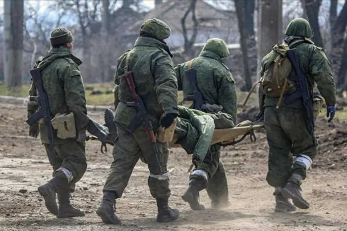 Изображение разбитого врага на поле боя