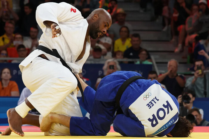 Unique clash at the Judo Olympics