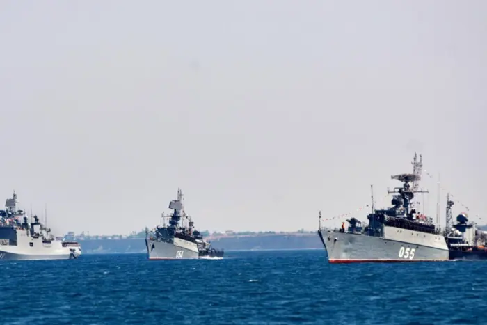 A hurricane has damaged the Russian fleet in Crimea