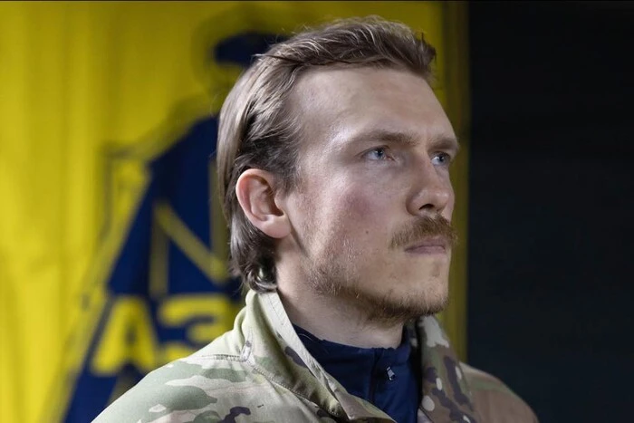 Photo of the commander of the 'Azov' battalion