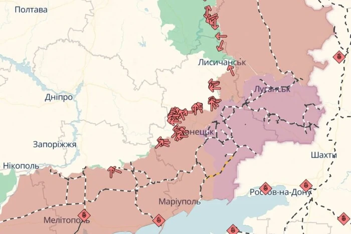 Wróg posunął się w Kurachowym i Torecku: zaktualizowana mapa DeepState