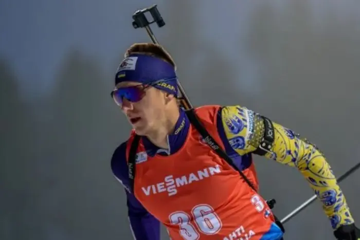 Lider reprezentacji Ukrainy wyrównał swój osobisty rekord na Pucharze Świata w biathlonie