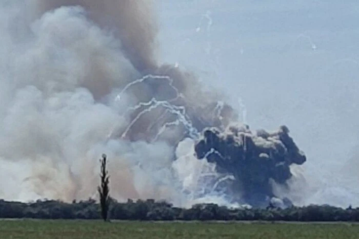 Explosions near Sevastopol and Belbek