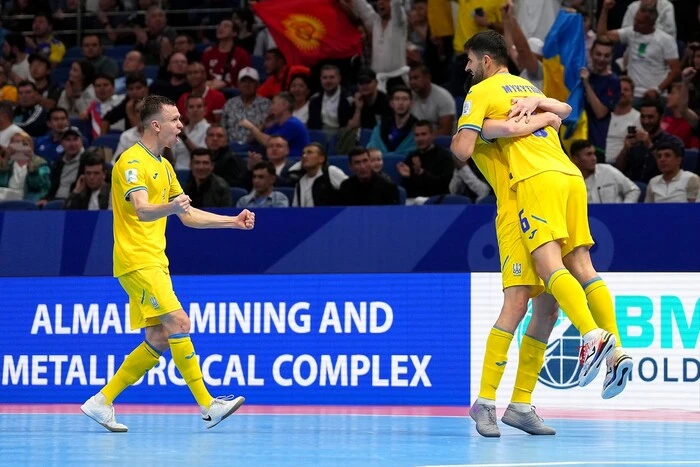 Zum ersten Mal seit 28 Jahren. Die ukrainische Futsal-Nationalmannschaft steht im Halbfinale der WM 2024