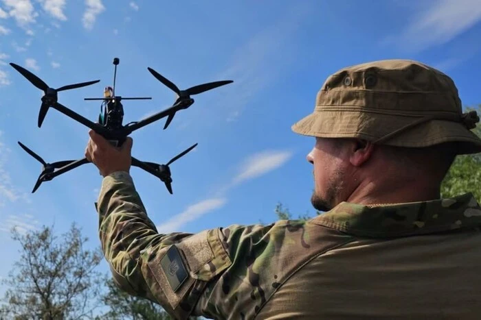 Testing of drones on fiber optics