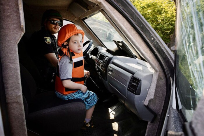 Evacuation of residents from Donetsk region